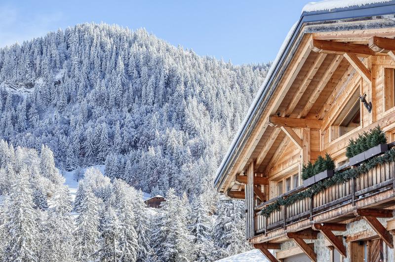 Chalet di lusso a Megève con terrazza e vista sulle montagne